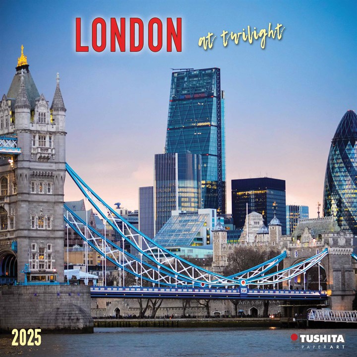 London At Twilight Calendar 2025