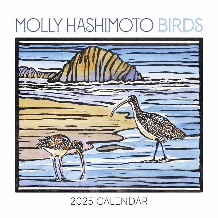 Molly Hashimoto, Birds Deluxe Calendar 2025