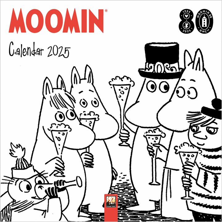 Moomin Mini Calendar 2025