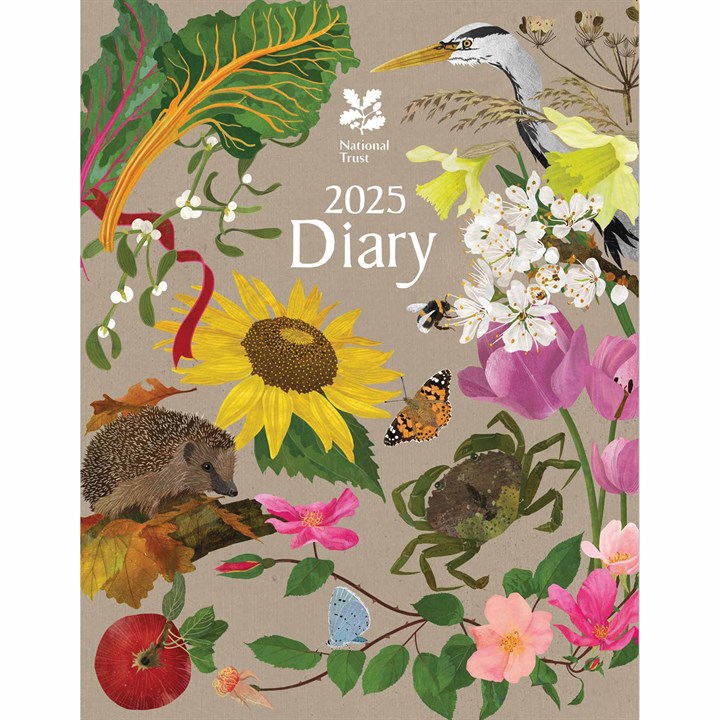 National Trust, Illustrated A5 Deluxe Diary 2025