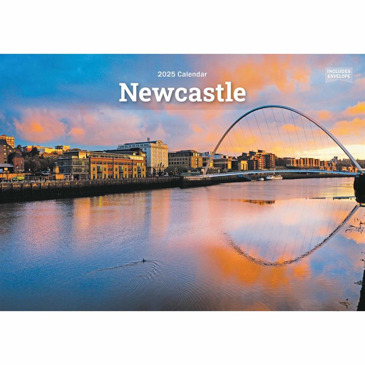 Newcastle A5 Calendar 2025