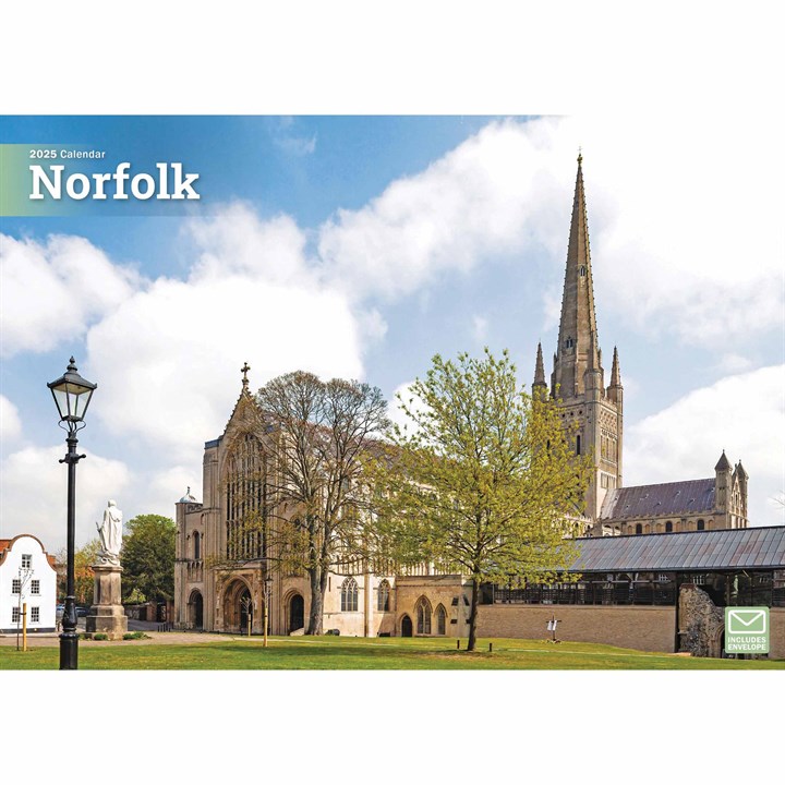Norfolk A4 Calendar 2025