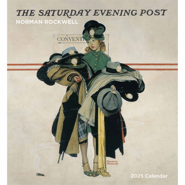 Norman Rockwell, The Saturday Evening Post Calendar 2025