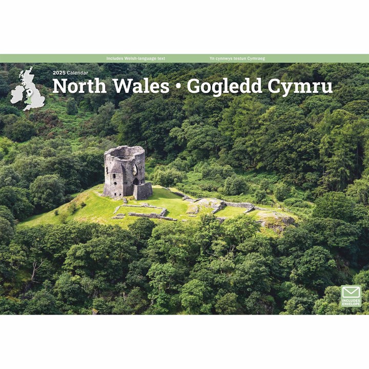 North Wales A4 Calendar 2025