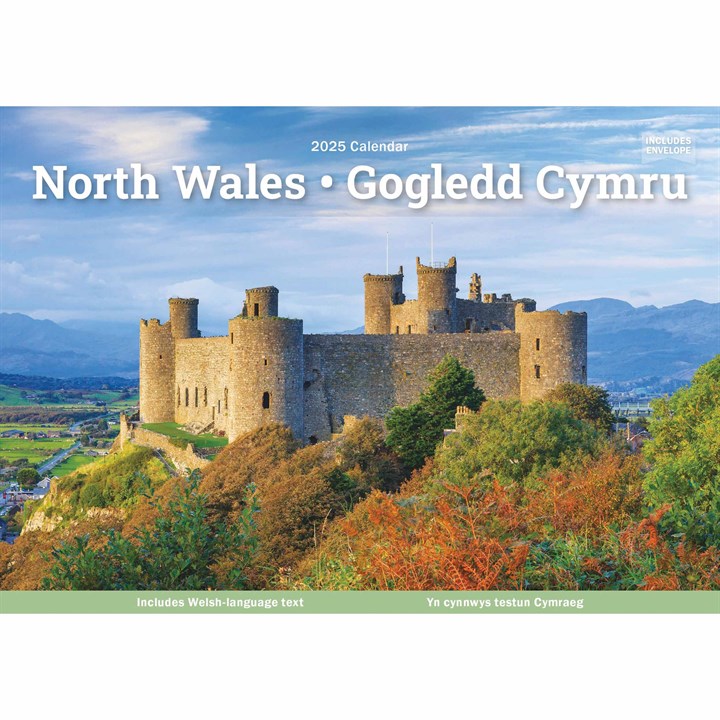 North Wales A5 Calendar 2025