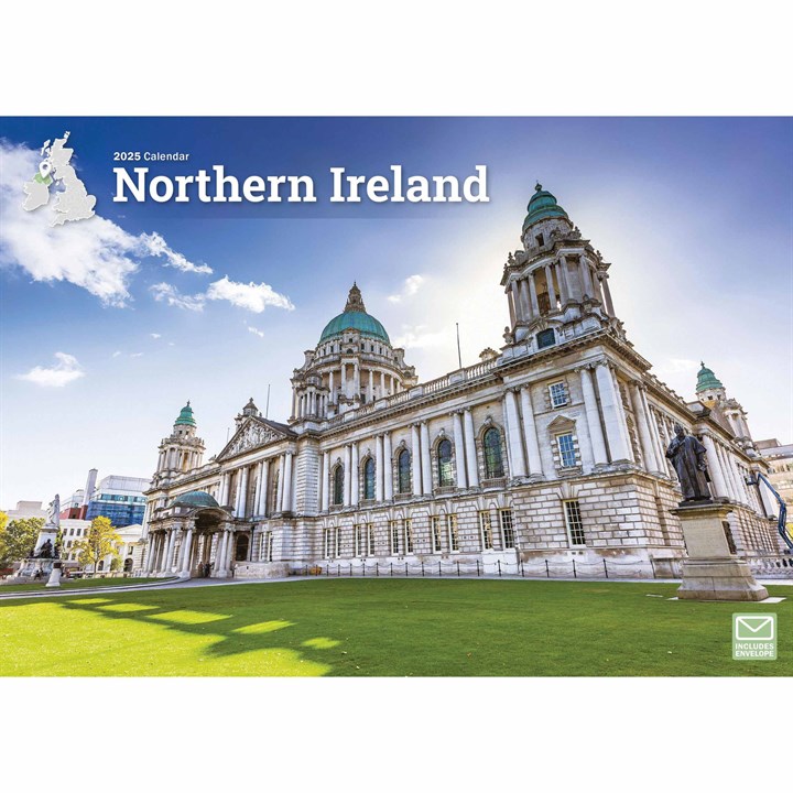 Northern Ireland A4 Calendar 2025