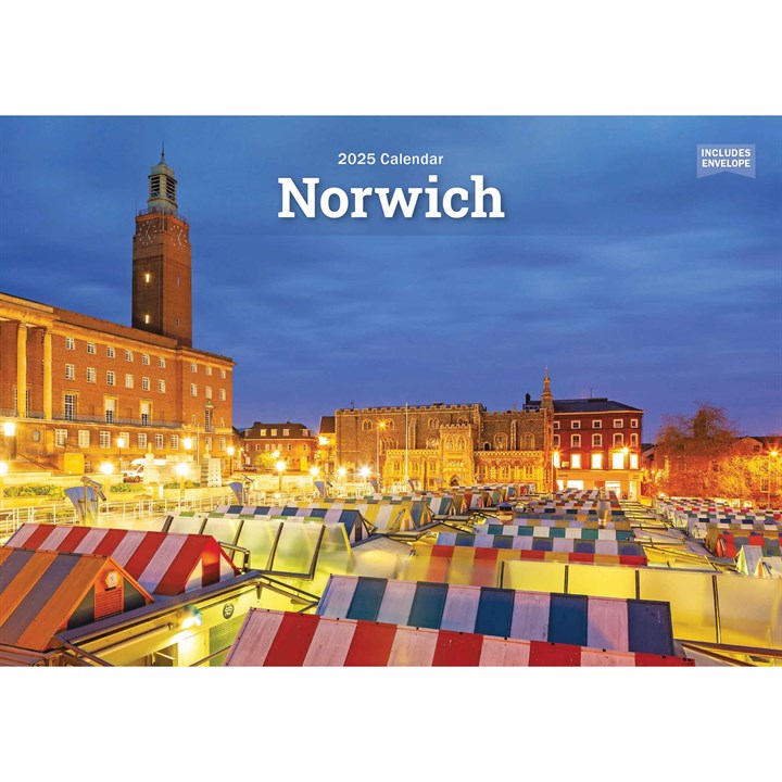 Norwich A5 Calendar 2025