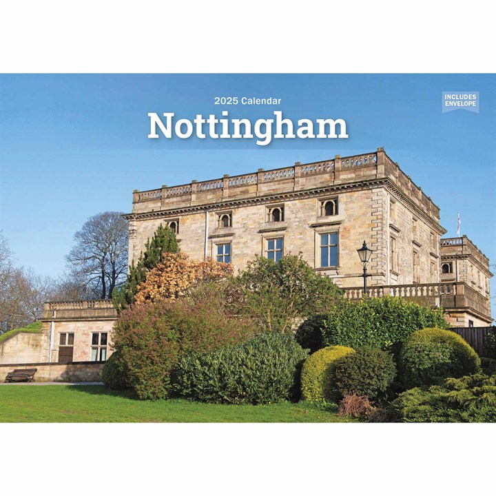 Nottingham A5 Calendar 2025