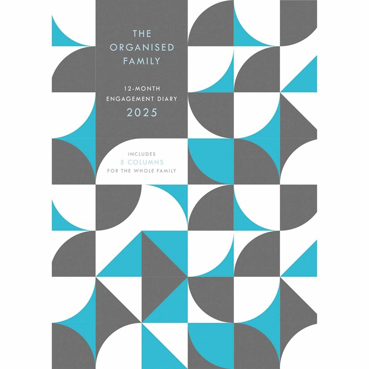 The Organised Family A5 Planner Diary 2025