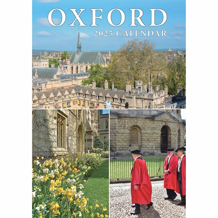 Oxford Colleges A5 Calendar 2025