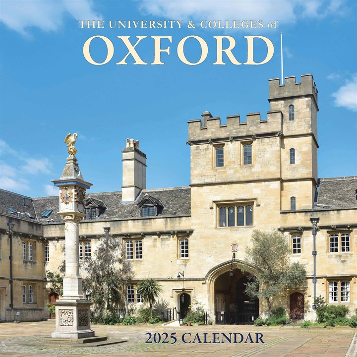 Oxford Colleges Deluxe Calendar 2025