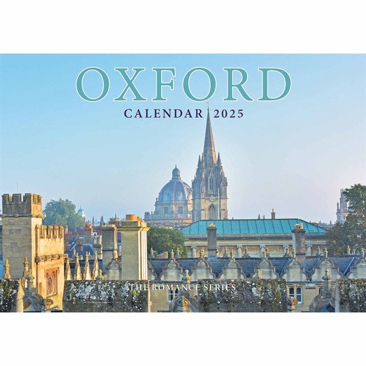Romance Of Oxford A4 Calendar 2025