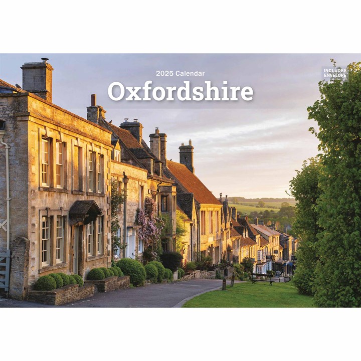Oxfordshire A5 Calendar 2025