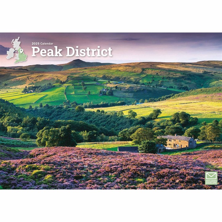 Peak District A4 Calendar 2025