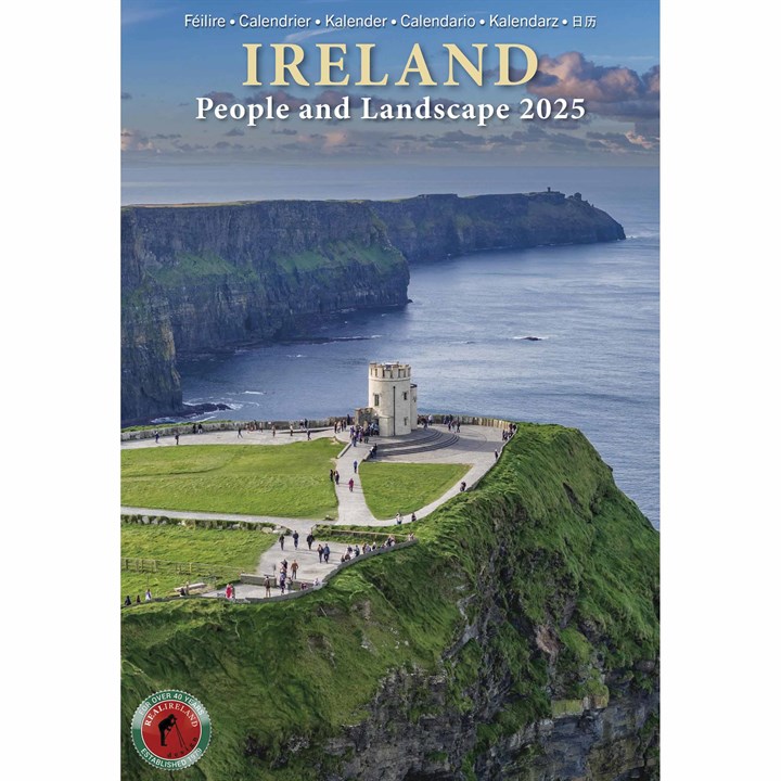 Ireland, People and Landscape A5 Calendar 2025