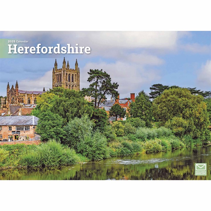Herefordshire A4 Calendar 2025