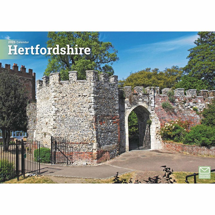 Hertfordshire A4 Calendar 2025