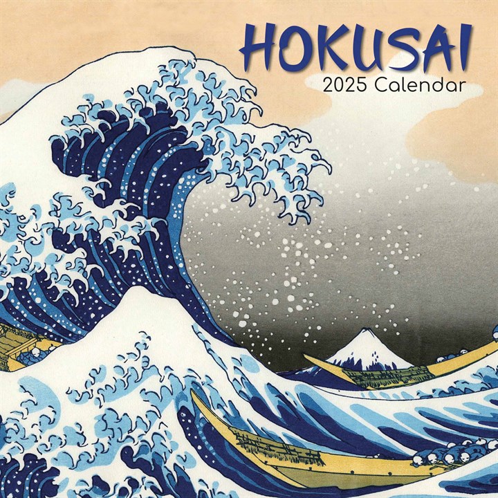 Hokusai Calendar 2025