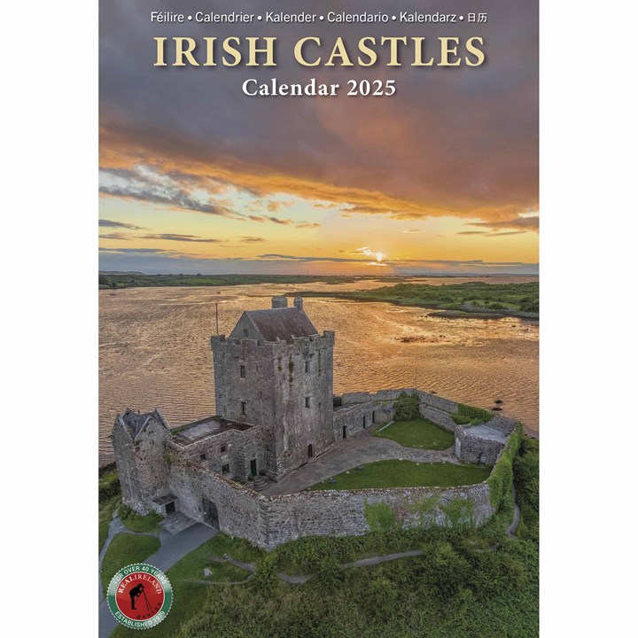 Irish Castles A5 Calendar 2025