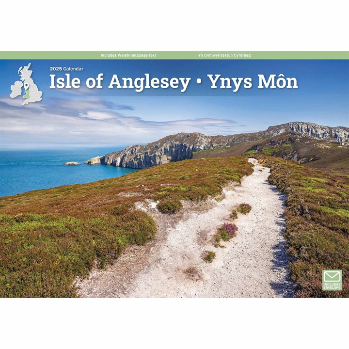 Isle Of Anglesey A4 Calendar 2025
