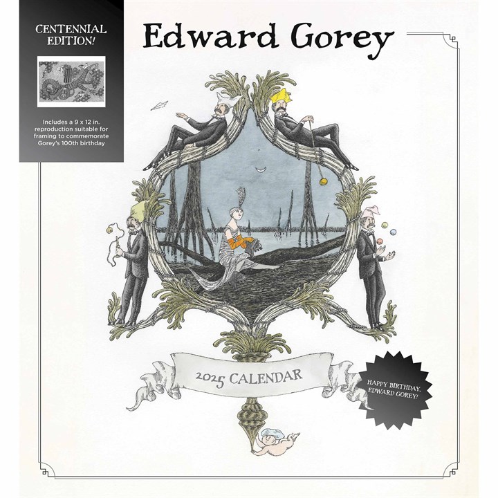 Edward Gorey Calendar 2025