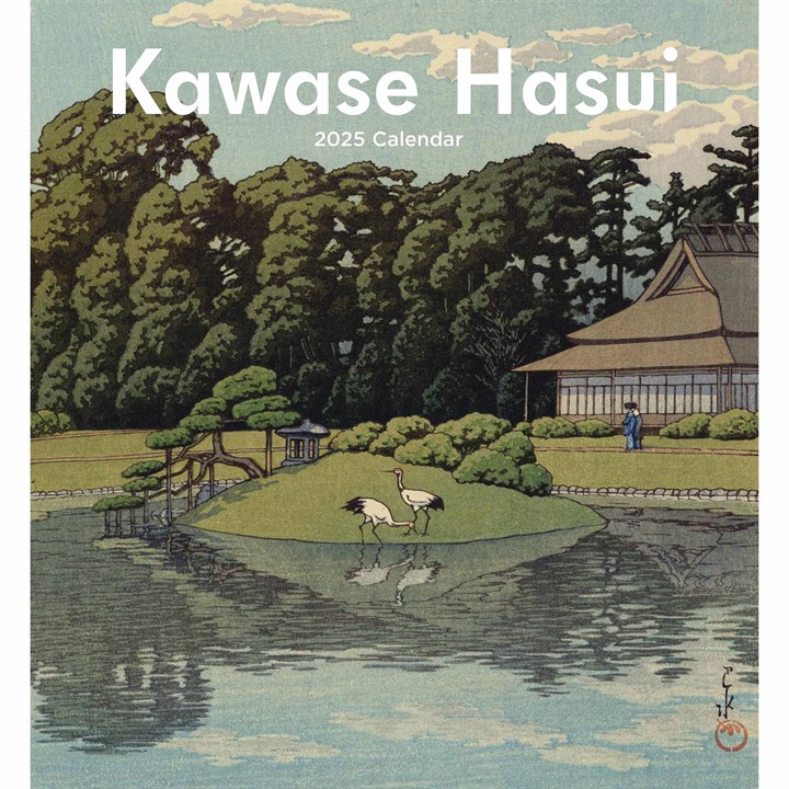 Kawase Hasui, Japanese Art Calendar 2025