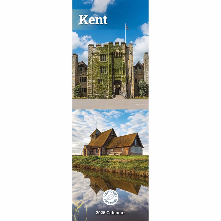 Kent Slim Calendar 2025
