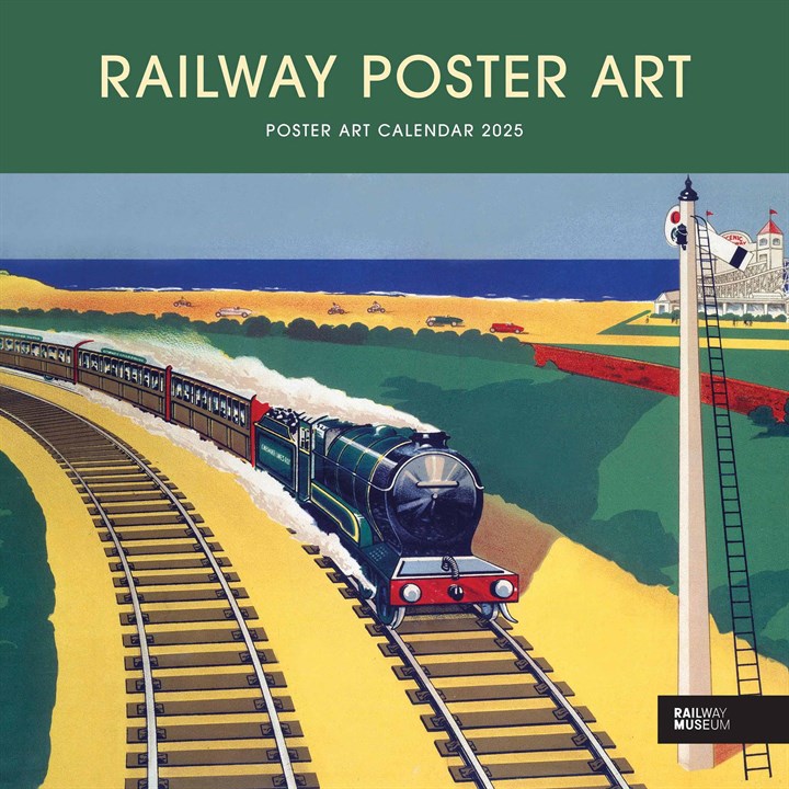 National Railway Museum, Railway Poster Art Calendar 2025