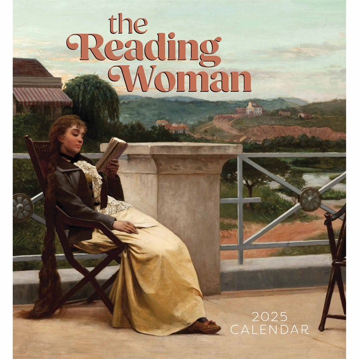 The Reading Woman Mini Calendar 2025