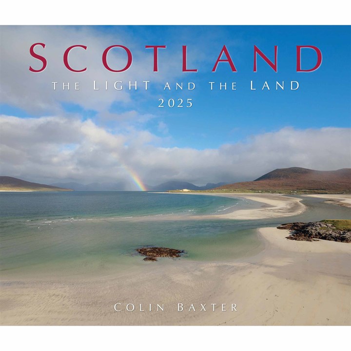 Colin Baxter, Scotland - The Light & The Land Deluxe Calendar 2025