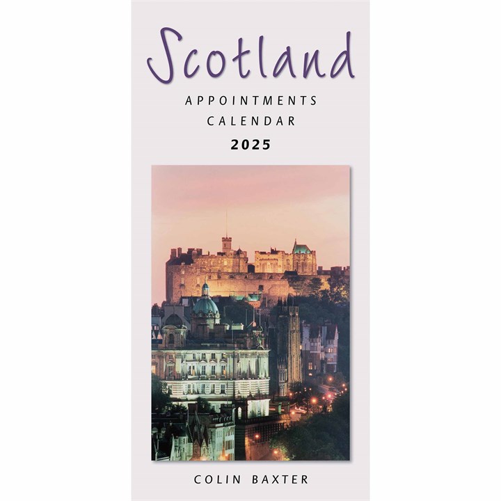Colin Baxter, Scotland Slim Calendar 2025