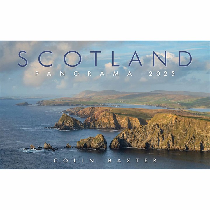 Colin Baxter, Scotland Panorama Deluxe Calendar 2025