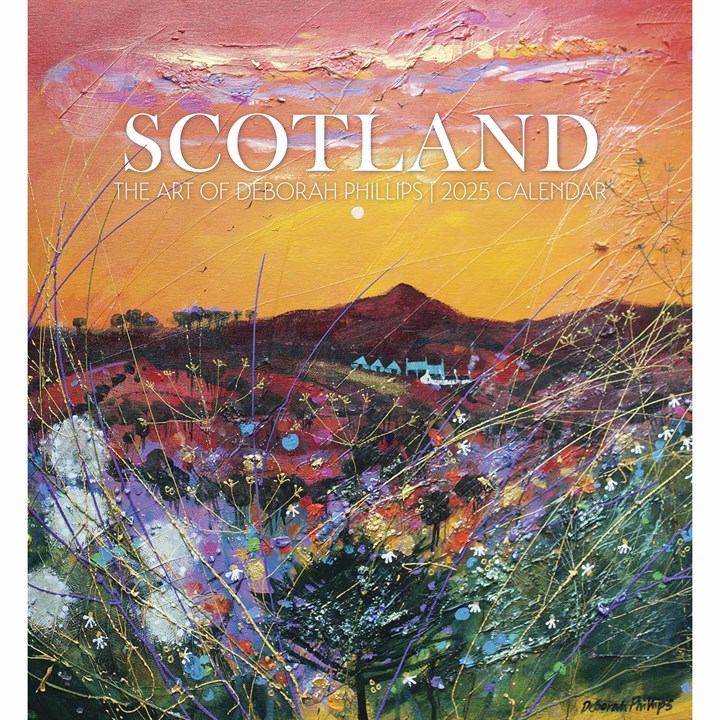 Scotland, The Art Of Deborah Phillips Calendar 2025