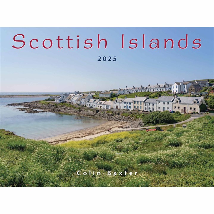 Colin Baxter, Scottish Islands A4 Calendar 2025