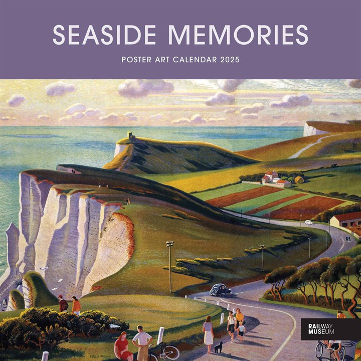National Railway Museum, Seaside Memories Poster Art Calendar 2025