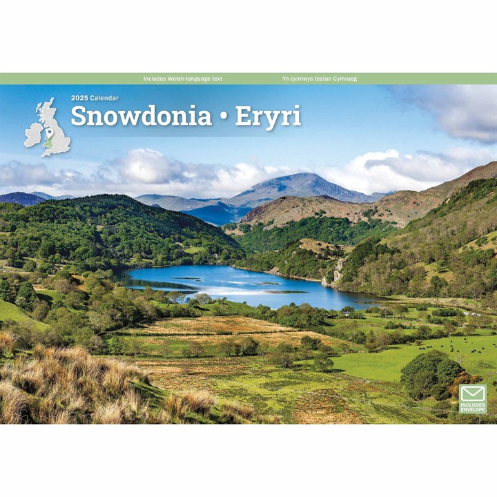 Snowdonia A4 Calendar 2025