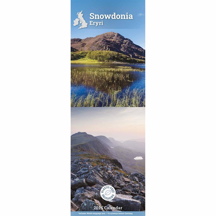 Snowdonia Slim Calendar 2025