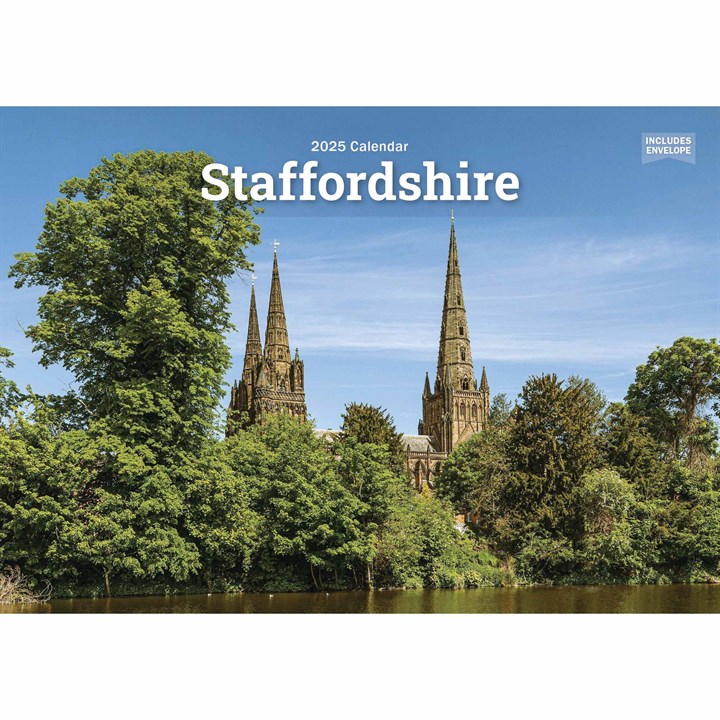 Staffordshire A5 Calendar 2025