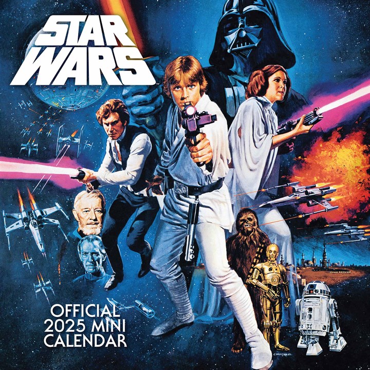 Disney Star Wars, Return of the Jedi Mini Calendar 2025