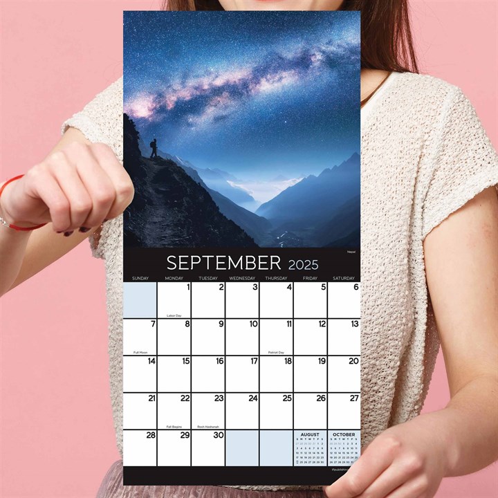 Stargazing Mini Calendar 2025