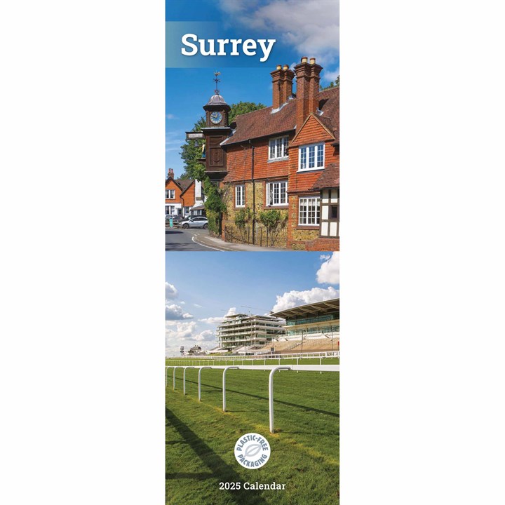 Surrey Slim Calendar 2025