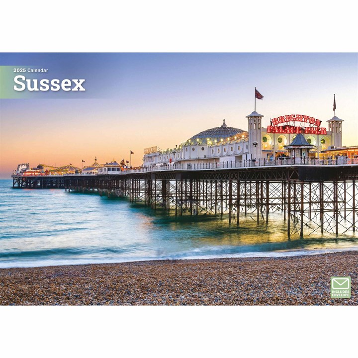 Sussex A4 Calendar 2025