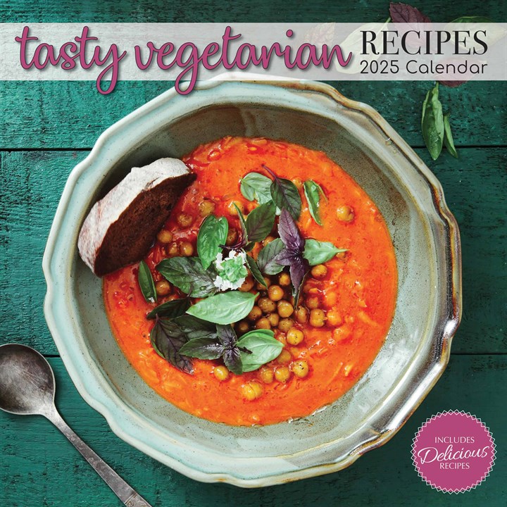 Tasty Vegetarian Recipes Calendar 2025