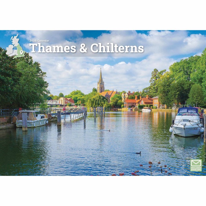 Thames & Chilterns A4 Calendar 2025