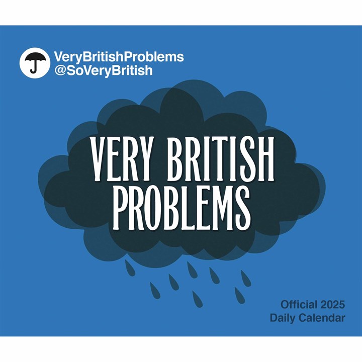 Very British Problems Desk Calendar 2025