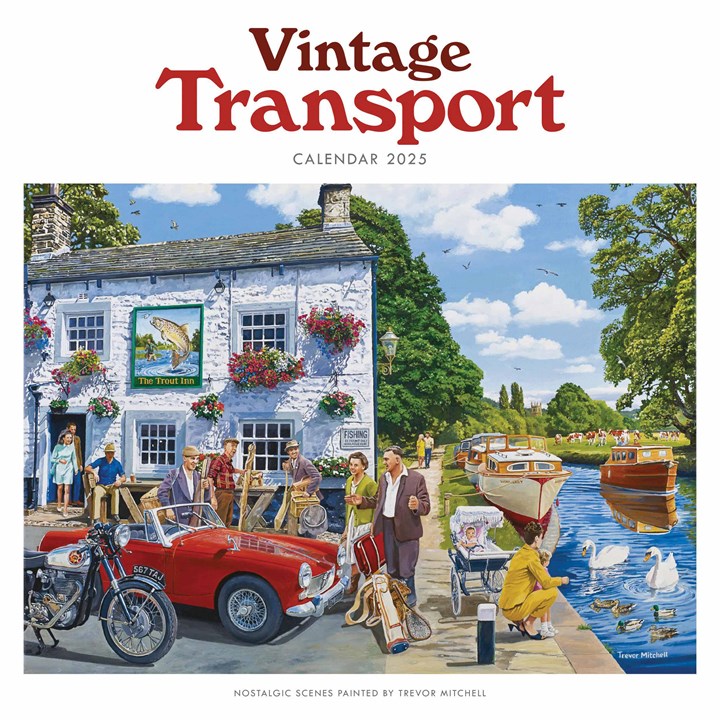 Trevor Mitchell, Vintage Transport Calendar 2025