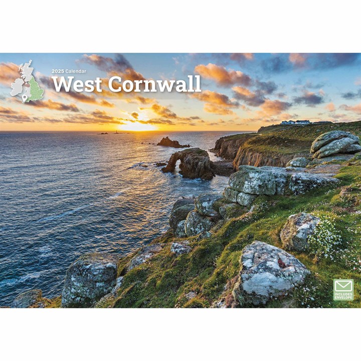 West Cornwall A4 Calendar 2025