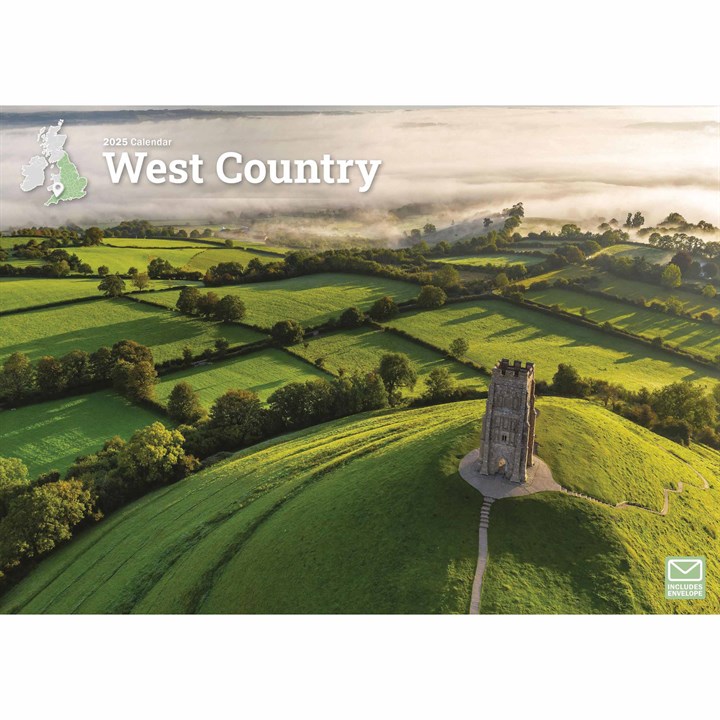 West Country A4 Calendar 2025