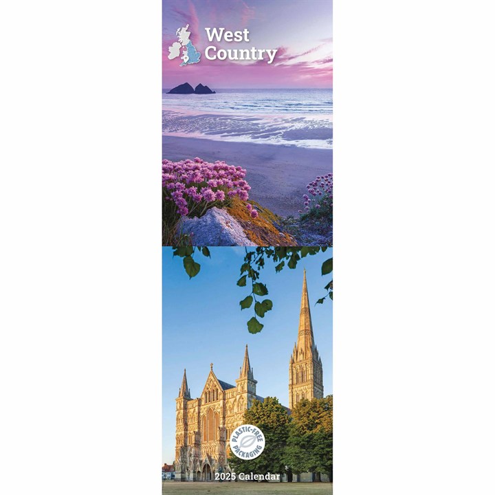 West Country Slim Calendar 2025