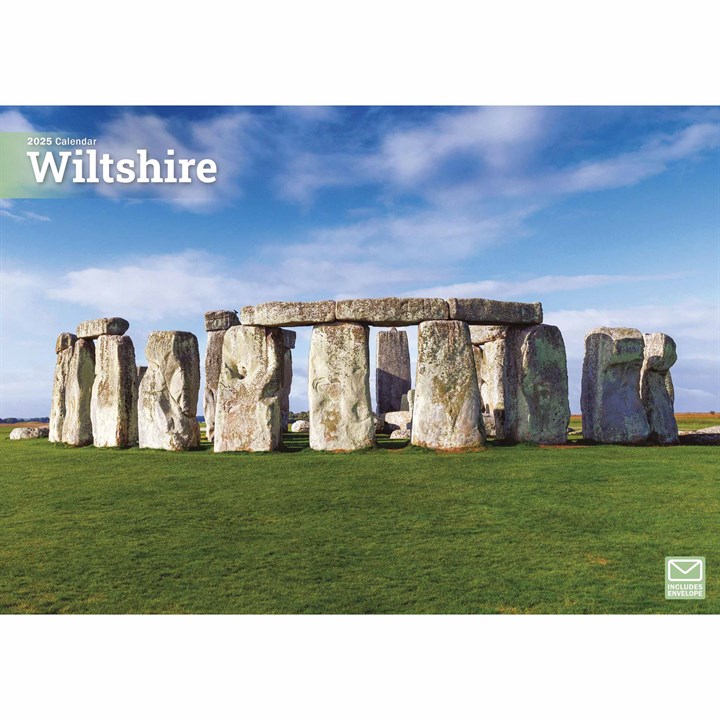 Wiltshire A4 Calendar 2025